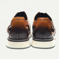Men's Italian Full-Grain Leather Fisherman Sandals with Buckle Design - 59 Monday