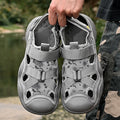 Men's Outdoor Sport Sandals with Velcro Straps and Breathable Mesh for Travel - 59 Monday
