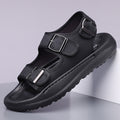 Men's Comfortable Double Buckle Sandals for Stylish Outdoor Summer Wear - 59 Monday