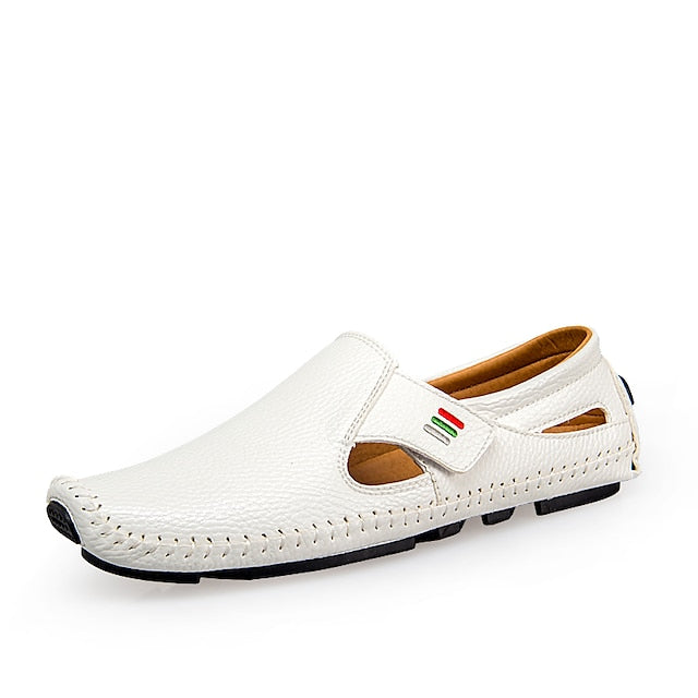 Men's Classic PU Leather Sandals for Casual Outdoor Summer Wear - 59 Monday