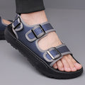 Men's Comfortable Double Buckle Sandals for Stylish Outdoor Summer Wear - 59 Monday