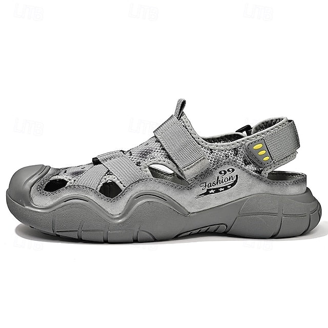 Men's Outdoor Sport Sandals with Velcro Straps and Breathable Mesh for Travel - 59 Monday