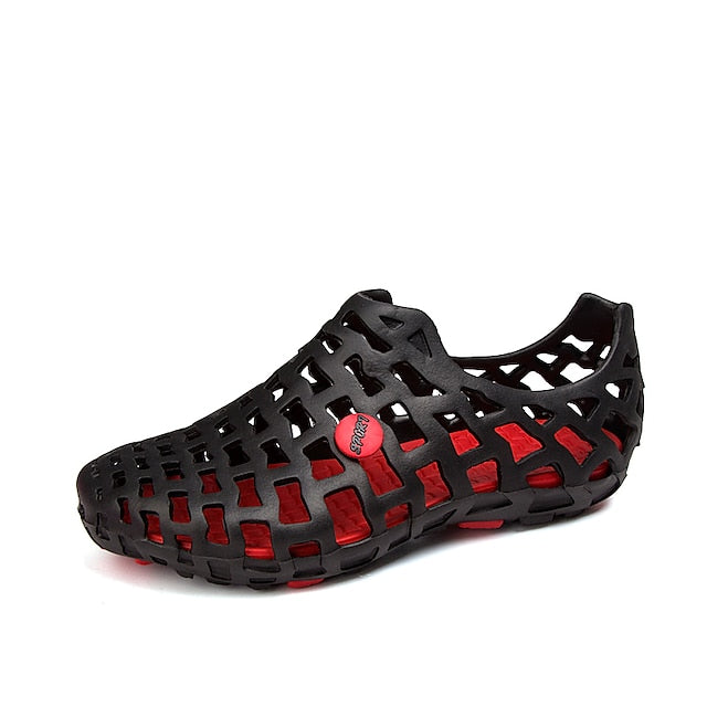 Men's Lightweight Water Shoes with Breathable Hollow Design and Anti-Slip Sole - 59 Monday