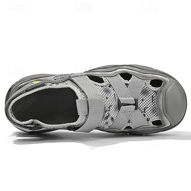 Men's Outdoor Sport Sandals with Velcro Straps and Breathable Mesh for Travel - 59 Monday
