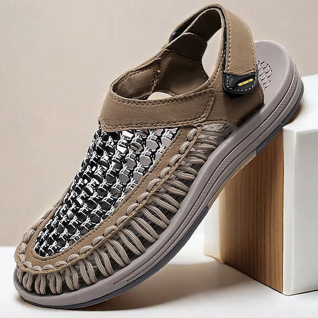 Men's Outdoor Sandals with Breathable Mesh and Adjustable Strap for Hiking - 59 Monday