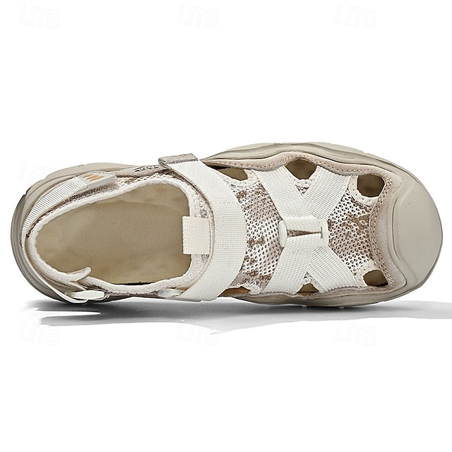 Men's Outdoor Sport Sandals with Velcro Straps and Breathable Mesh for Travel - 59 Monday
