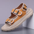 Men's Comfortable Double Buckle Sandals for Stylish Outdoor Summer Wear - 59 Monday