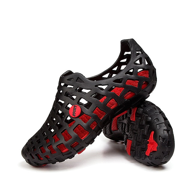 Men's Lightweight Water Shoes with Breathable Hollow Design and Anti-Slip Sole - 59 Monday
