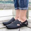 Men's Classic PU Leather Sandals for Casual Outdoor Summer Wear - 59 Monday