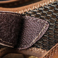 Men's Closed-Toe Leather Sandals with Breathable Mesh for Outdoor Use - 59 Monday