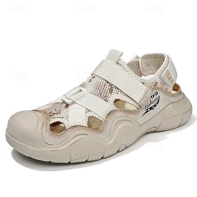 Men's Outdoor Sport Sandals with Velcro Straps and Breathable Mesh for Travel - 59 Monday