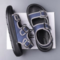 Men's Comfortable Double Buckle Sandals for Stylish Outdoor Summer Wear - 59 Monday